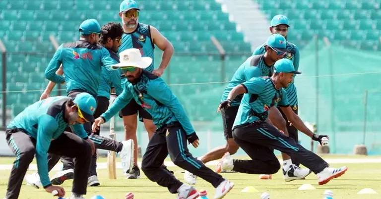 ২য় টেস্টের আগে অনুশীলনে ব্যস্ত সময় পার করছেন বাংলাদেশের খেলোয়াড়রা
